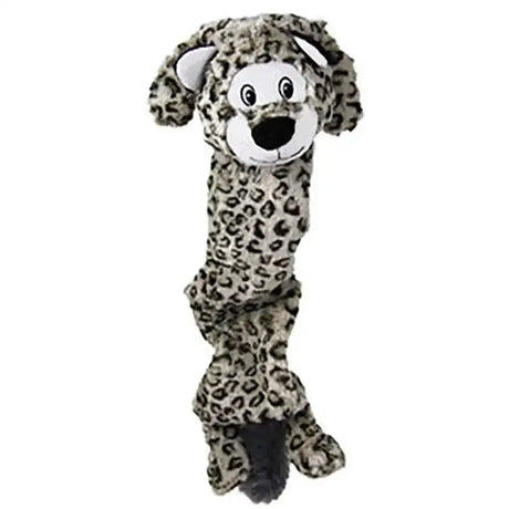 Kong Stretchezz Jumbo Snow Leopard Dog Toy X Large Dog Toys