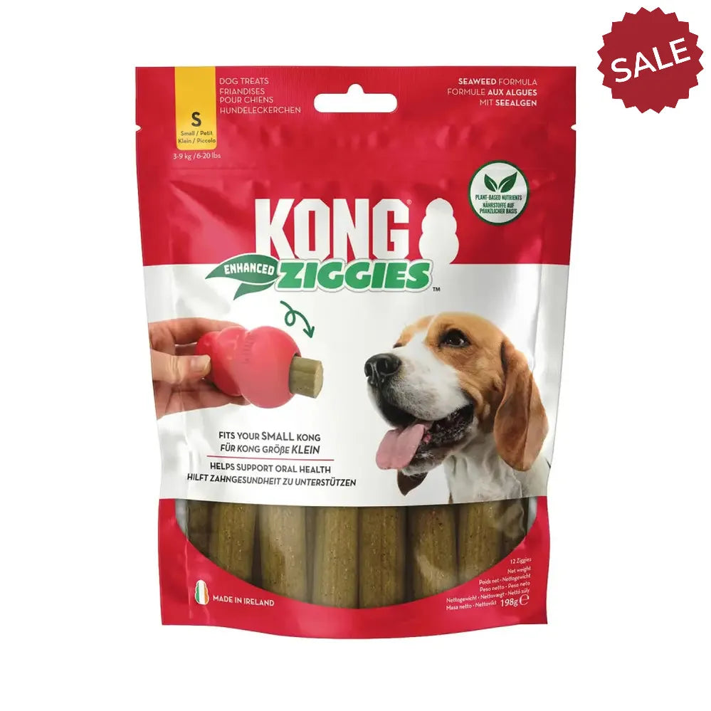 Kong Ziggies Enhanced Chews Medium/Large Dog Treats
