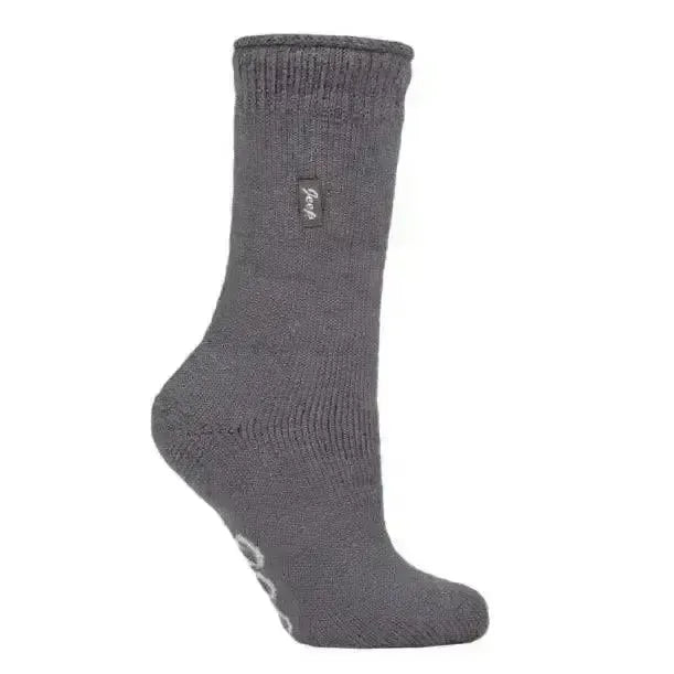 Ladies Jeep Renegade Thermal Boot Socks - One Size 4 - 8 Grey Riding Socks