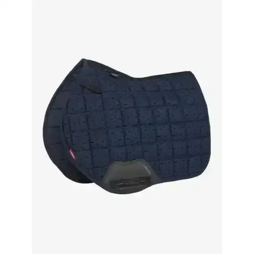 LeMieux 3D Mesh Self-Cool Eurojump Square Navy Navy Small/Medium Saddle Pads