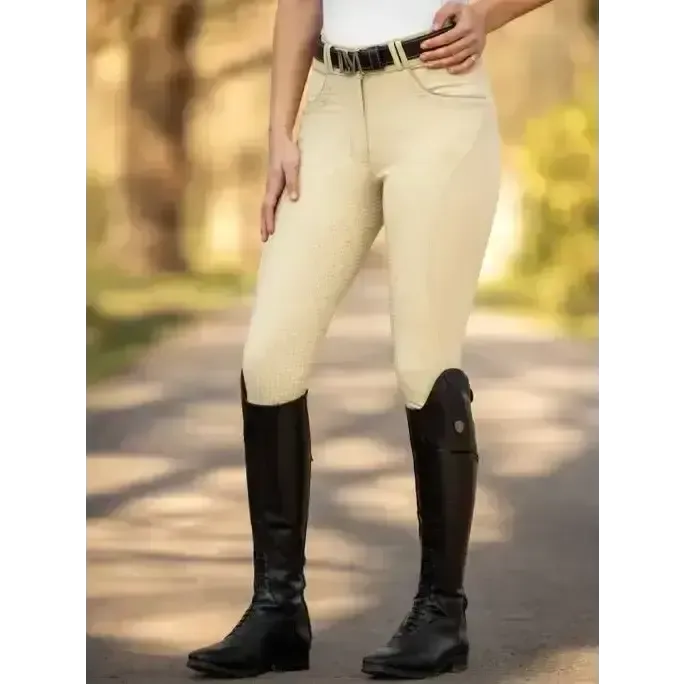 LeMieux Amara II Breech Full Seat Beige UK 6 Beige Breeches