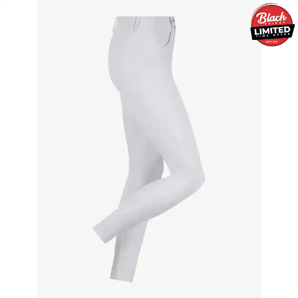 LeMieux Amara II Breech Knee Grip White 14 Breeches