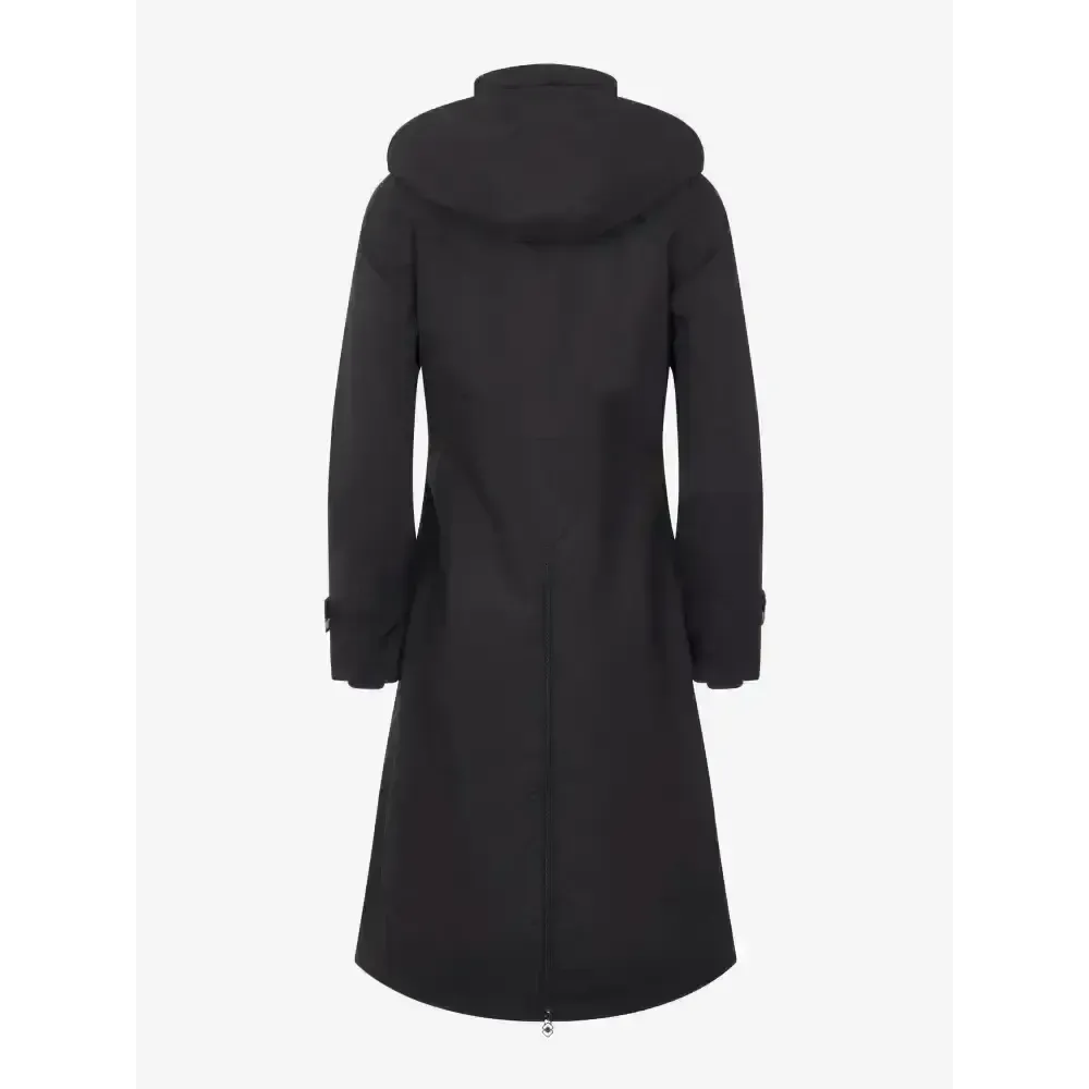 Lemieux Amelie Waterproof Lightweight Riding Coat Black UK 6 Black Outdoor Coats