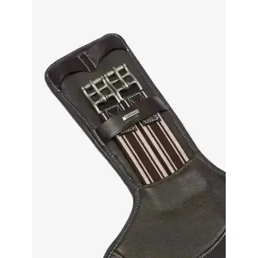 LeMieux Arika Contoured Short Stud Girth Brown 45 cm Brown Stud Girths