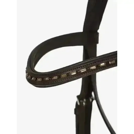 LeMieux Arika Dressage Bridle Brown/Silver Pony Brown/Silver Flash Bridles