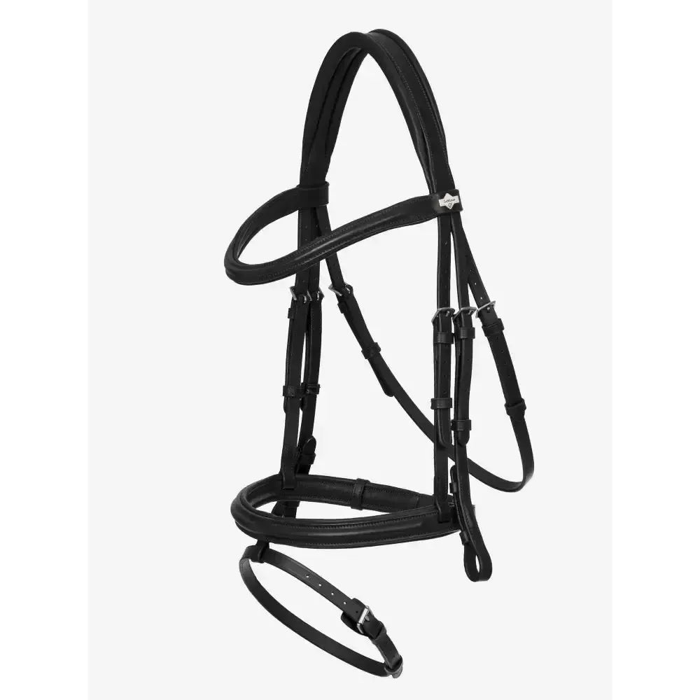 LeMieux Arika Flash Bridle Black/Silver Pony Black/Silver Flash Bridles