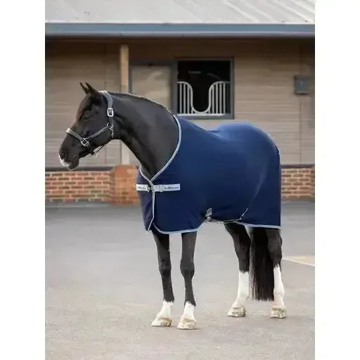 LeMieux Arika Jersey-Tek Fleece Navy 5'6" Navy Fleece Rugs