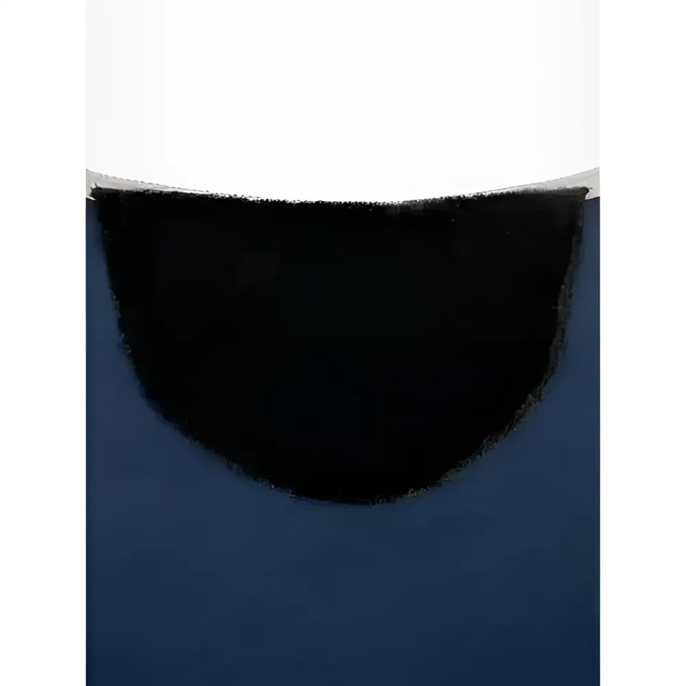 Black semi circular patch detail on lemieux arika jersey fleece rug navy with practical textured lining