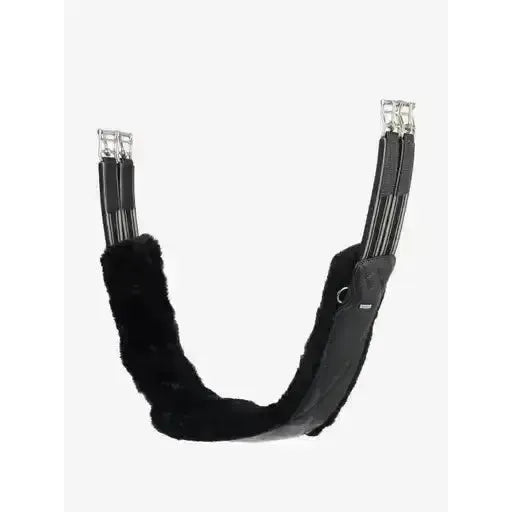 LeMieux Arika Simuwool Contoured Long Girth Black 105 cm Black Girths