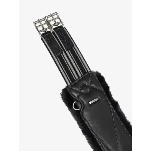 LeMieux Arika Simuwool Contoured Long Girth Black 105 cm Black Girths