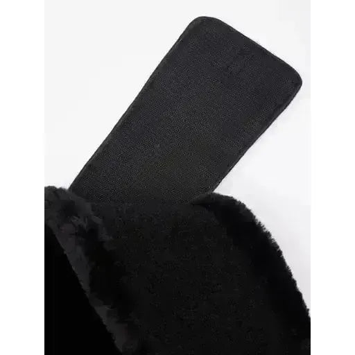 LeMieux Arika Simuwool Contoured Short Stud Girth Black 45 cm Black Stud Girths