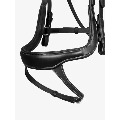 LeMieux Arika Split Noseband Bridle Black Black Pony Bridles