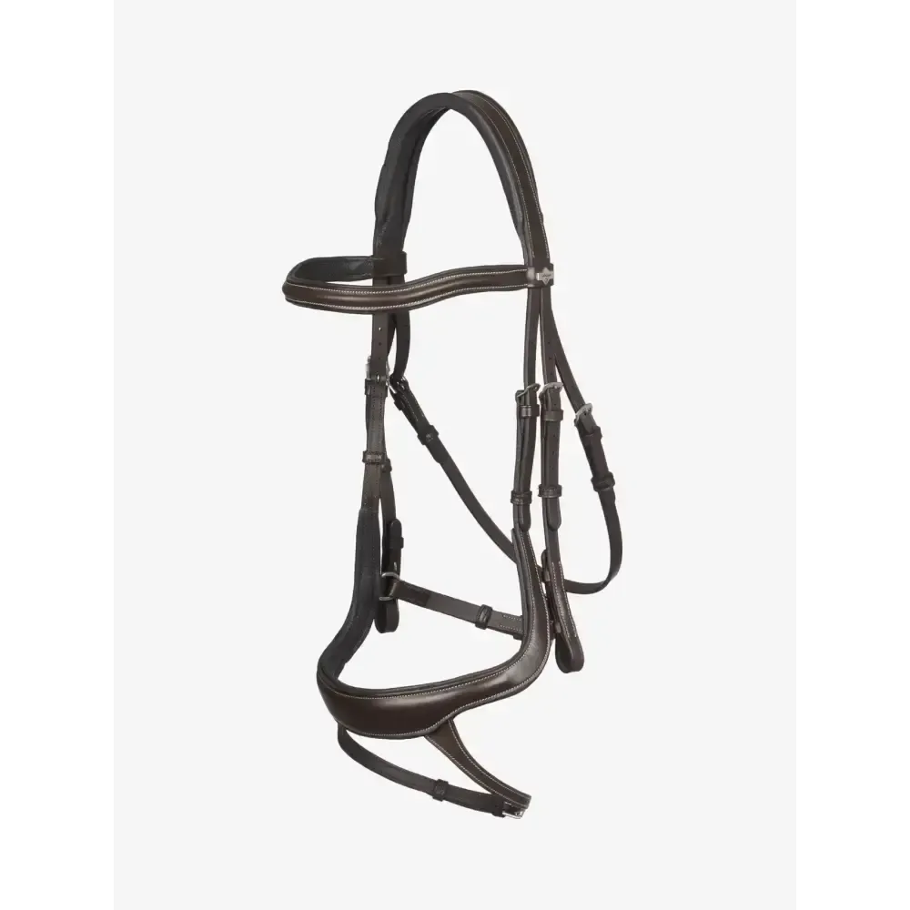 LeMieux Arika Split Noseband Bridle Brown Havana Pony Bridles