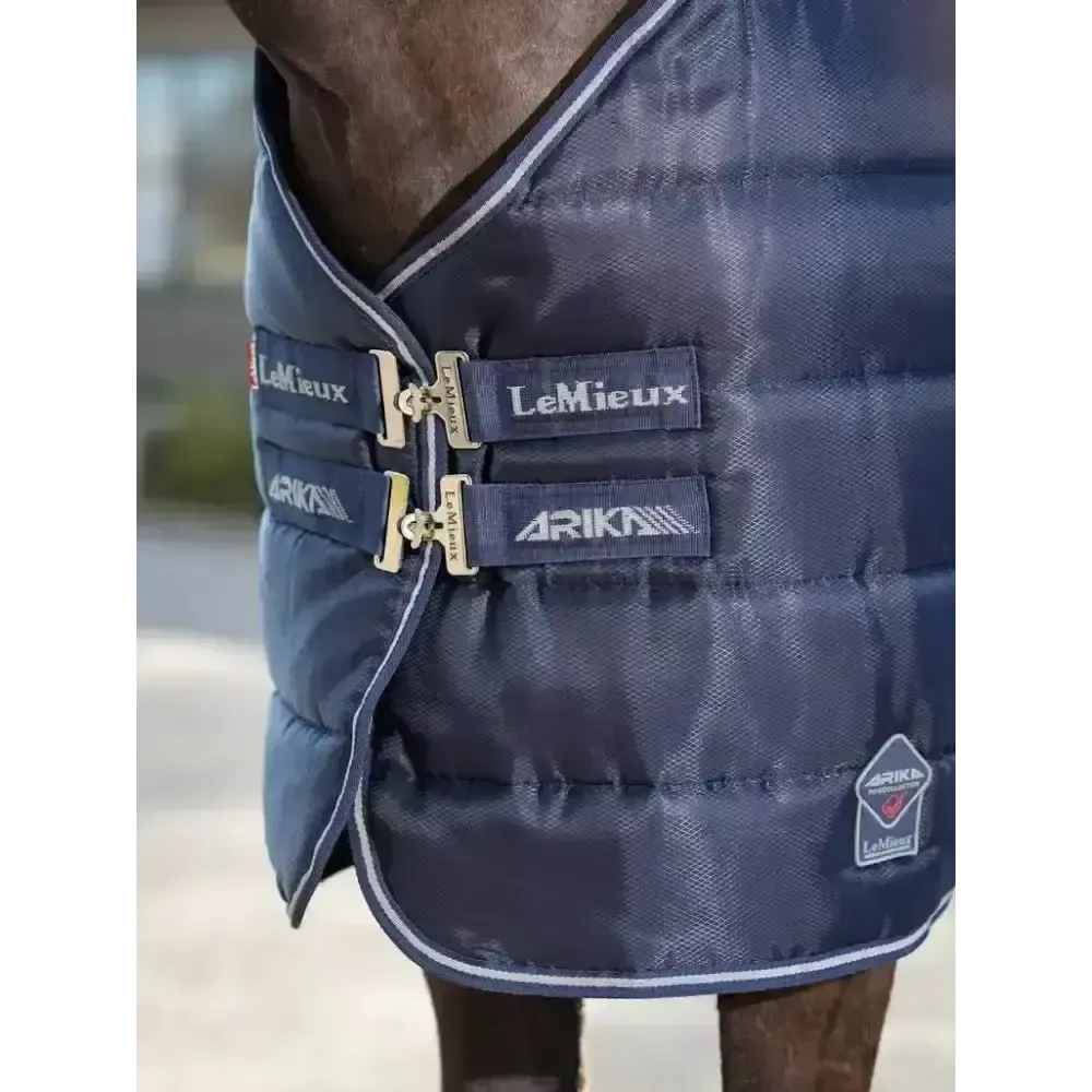 Lemieux Arika Stable-Tek Neck Cover 100g XX Small Navy Stable Rugs