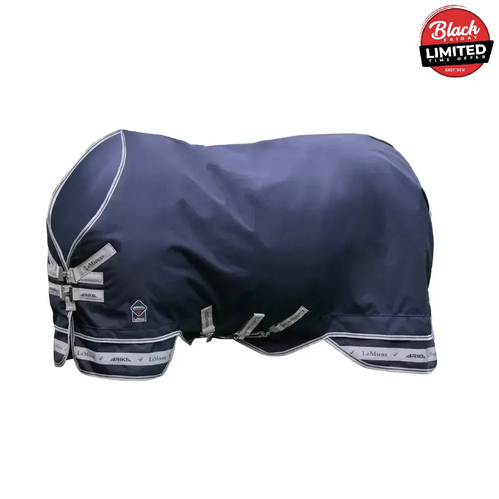 LeMieux Arika Storm-Tek Rug 100g Navy 4'9" Turnout Rugs