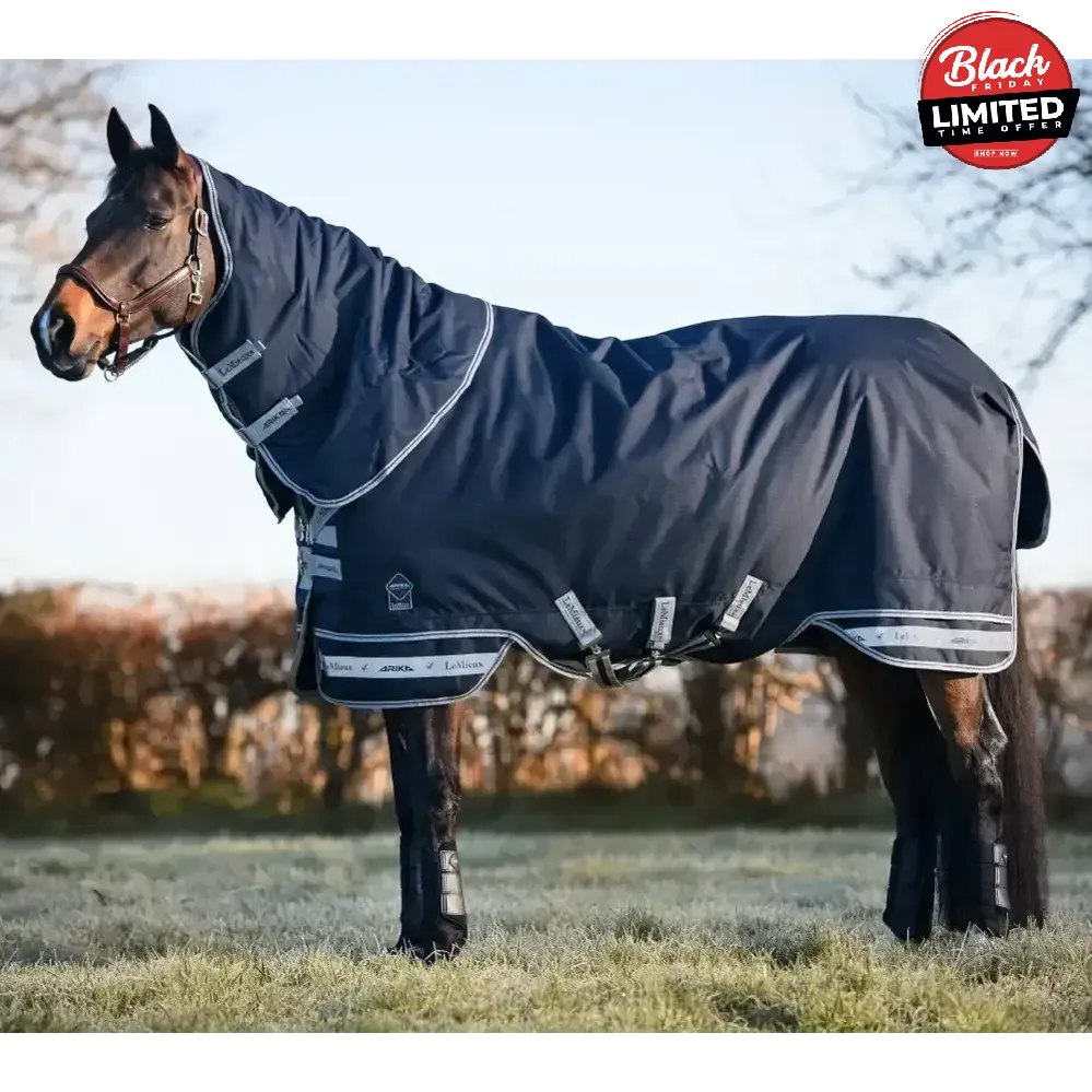 Lemieux Arika Storm-Tek Rug 350g Navy 4'9 Turnout Rugs