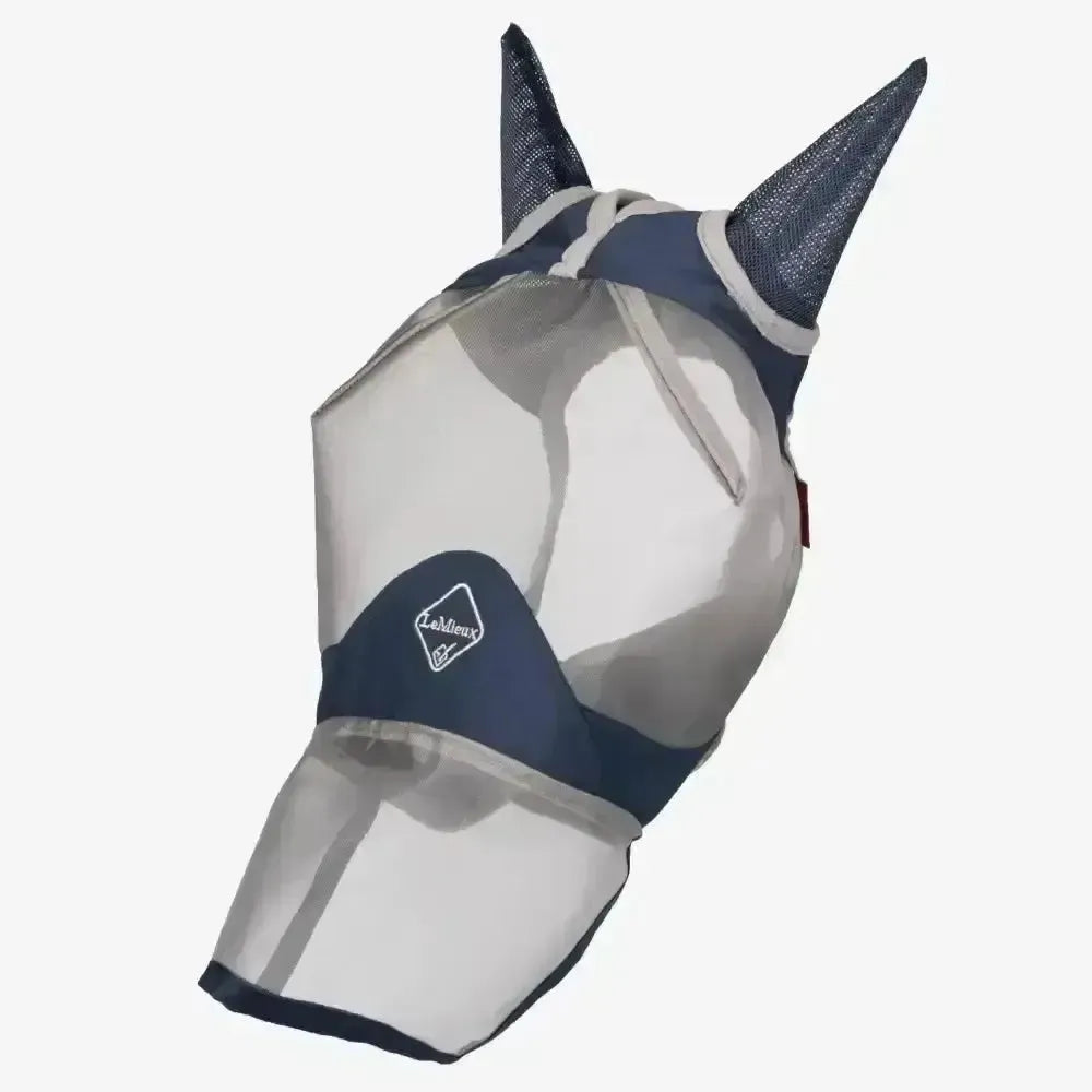 LeMieux ArmourShield Pro Full Fly Mask X Small Navy Fly Masks