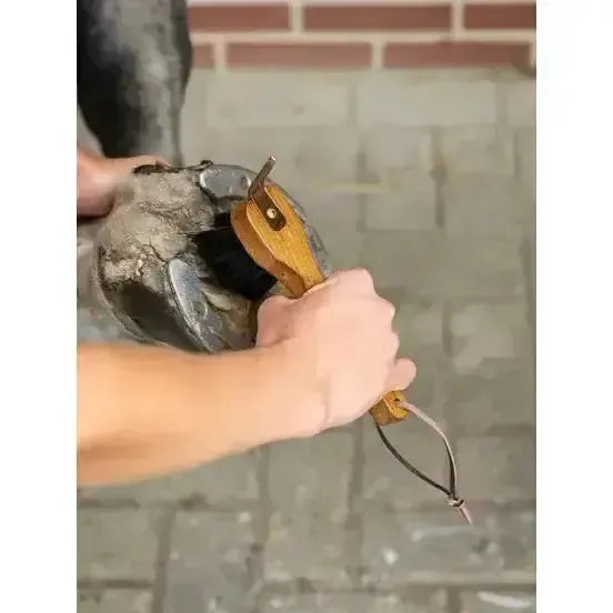 LeMieux Artisan Hoof Pick Brown Brown Hoof Picks