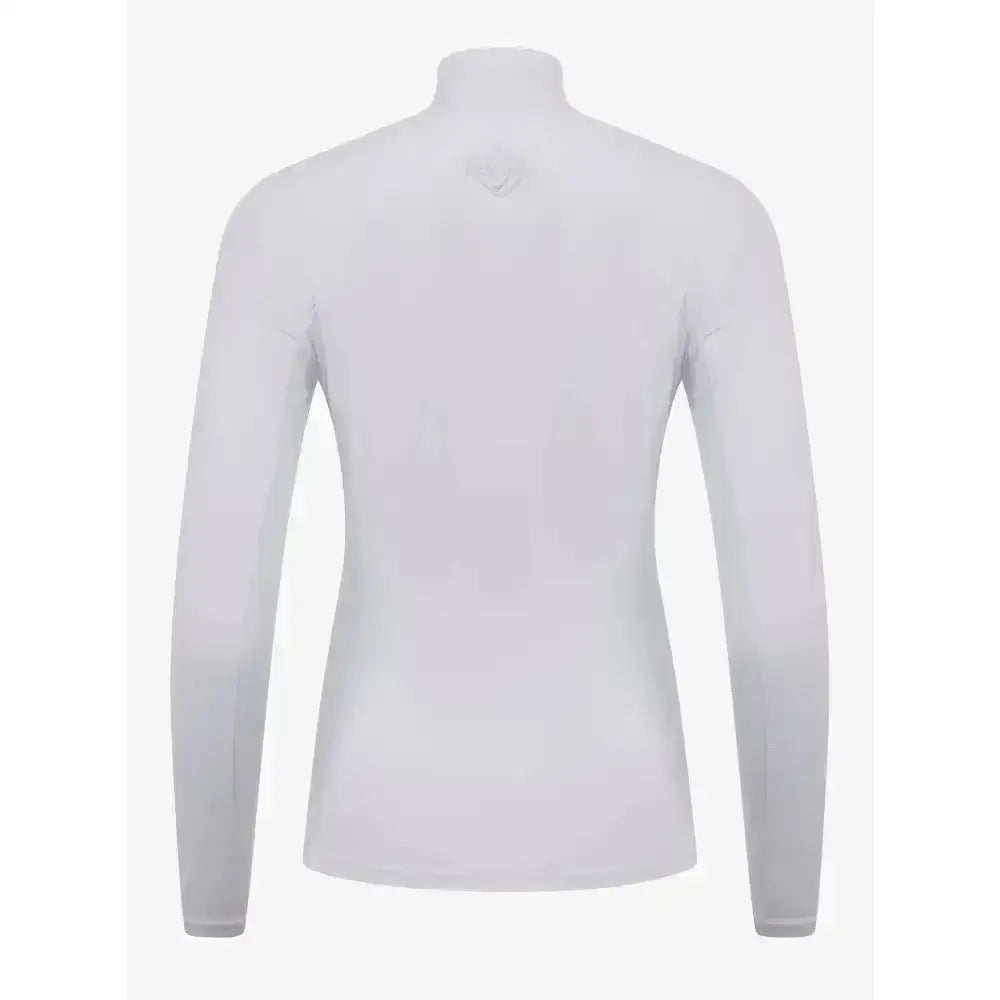 White long-sleeved turtleneck lemieux base layer with smooth, form-fitting fabric for base layer white matching heaven