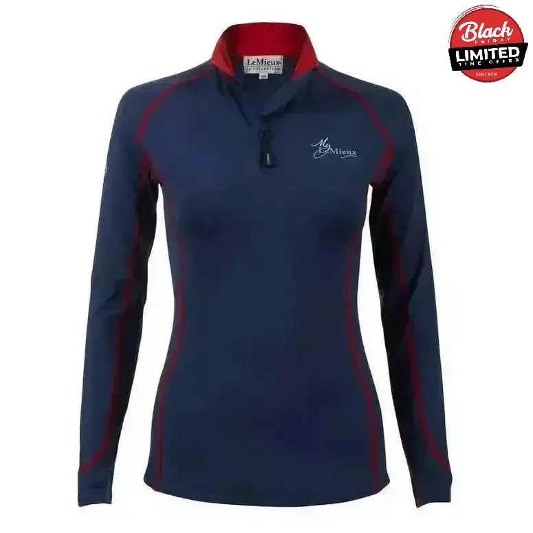 LeMieux Base Layers Navy Red 12 (Large) Base Layers