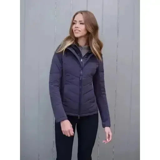 Lemieux Brioney Hybrid Jacket Dusk Blue Dusk Blue UK 6 Outdoor Jackets