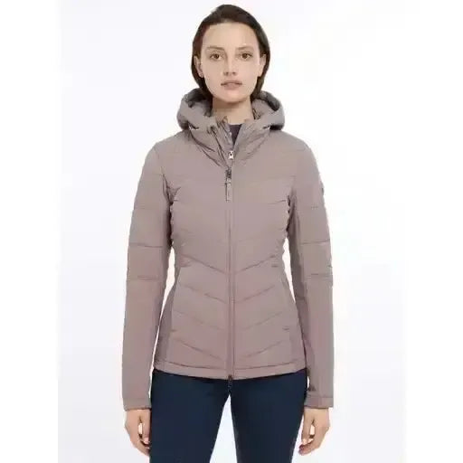 Lemieux Brioney Hybrid Jacket Pecan Pecan UK 6 Outdoor Jackets