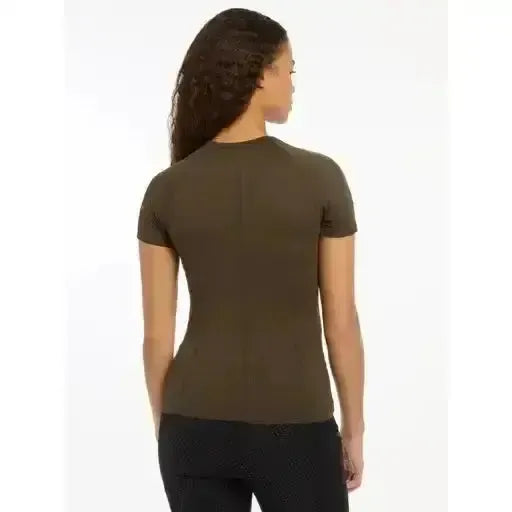 LeMieux Britney Seamless Short Sleeve Top Alpine Alpine UK 6 Tops