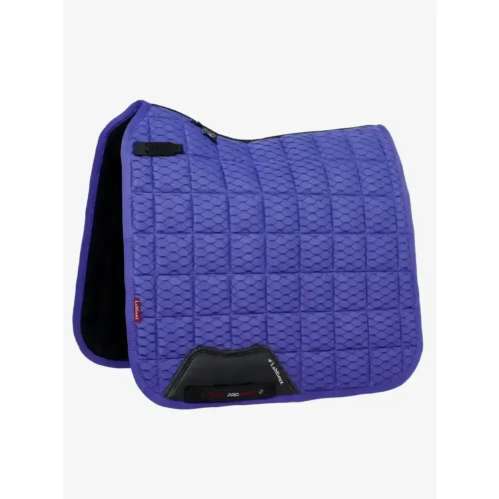 LeMieux Carbon Mesh Dressage Square Bluebell Bluebell Large Dressage Saddle Pads