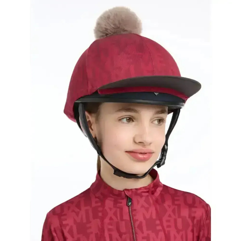 Lemieux Casey Hat Silk Ember Ember Hat Silks