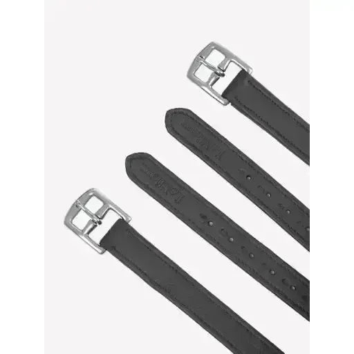 LeMieux Childrens Stirrup Leathers Black 70 cm Black Stirrup Leathers