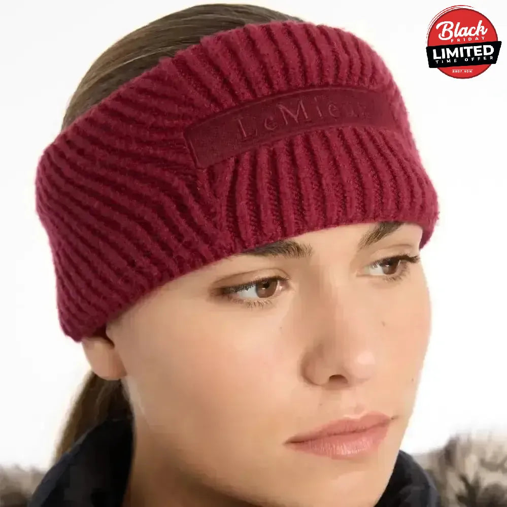 Lemieux Clara Cable Headband Ember Ember Headbands