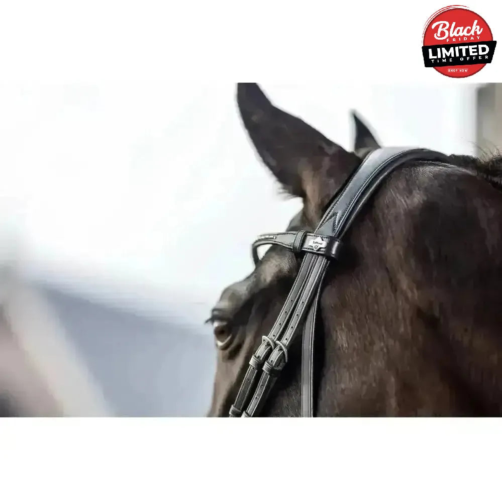LeMieux Classic Browband Brown Leather Twilight X Full Browbands