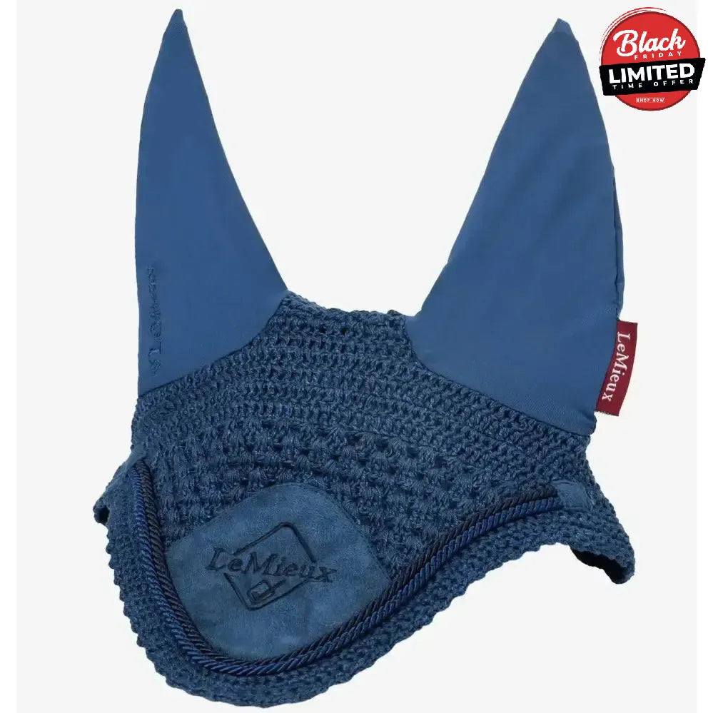 LeMieux Classic Fly Hood Atlantic Large Horse Ear Bonnets
