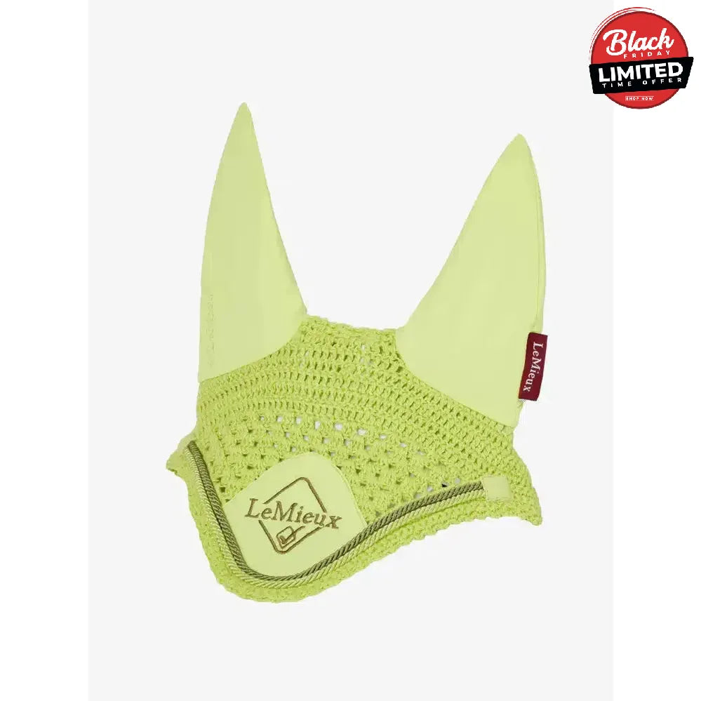 LeMieux Classic Fly Hood Kiwi Medium Horse Ear Bonnets