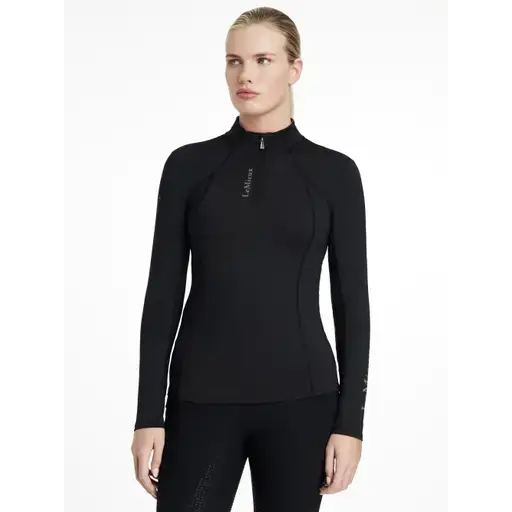 LeMieux Classique Base Layer Black Black UK 10 Base Layers