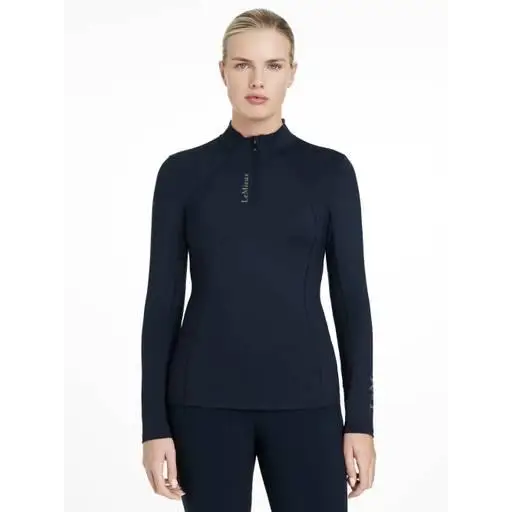 LeMieux Classique Base Layer Navy Navy UK 6 Base Layers