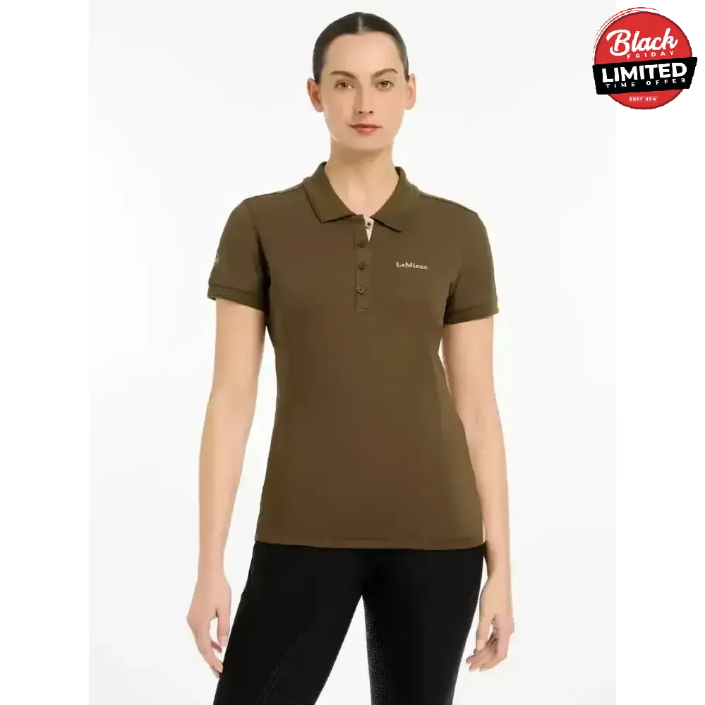 Lemieux Classique Polo Shirt Alpine UK 6 Alpine Polo Shirts