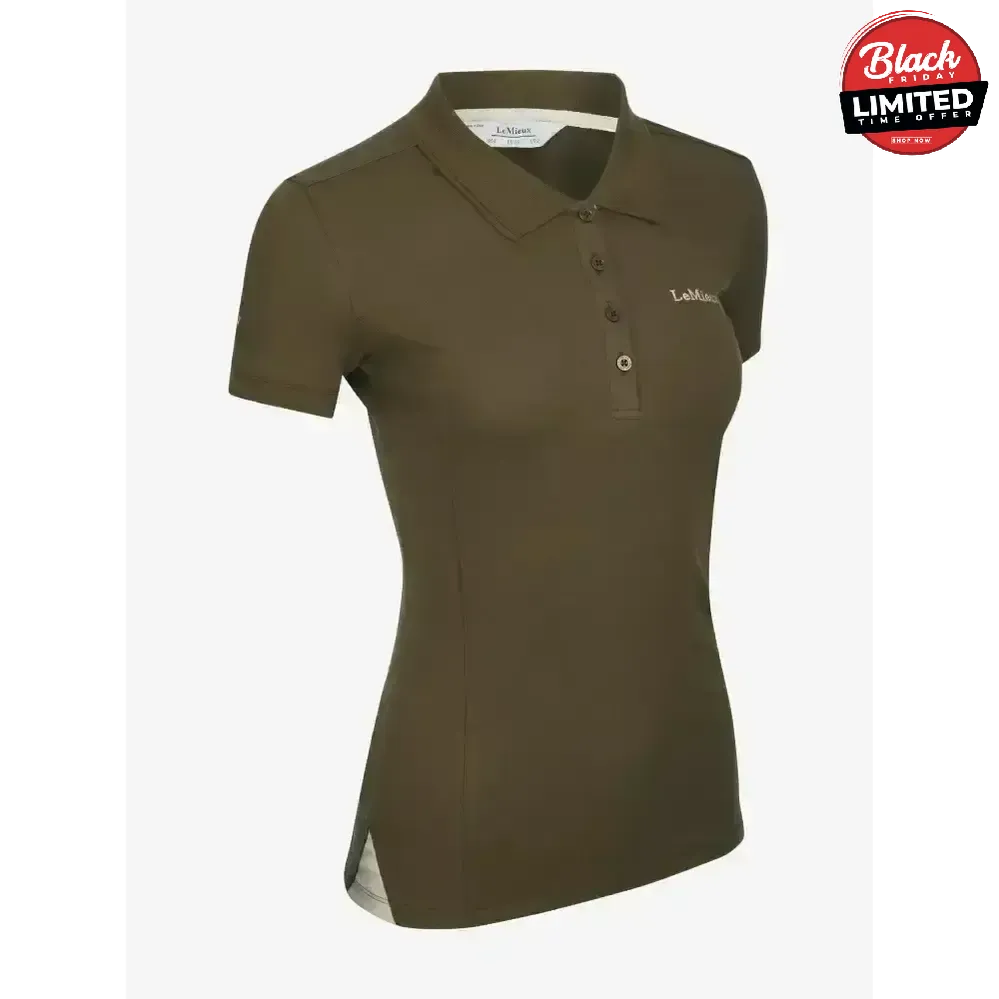 Lemieux Classique Polo Shirt Alpine UK 6 Alpine Polo Shirts