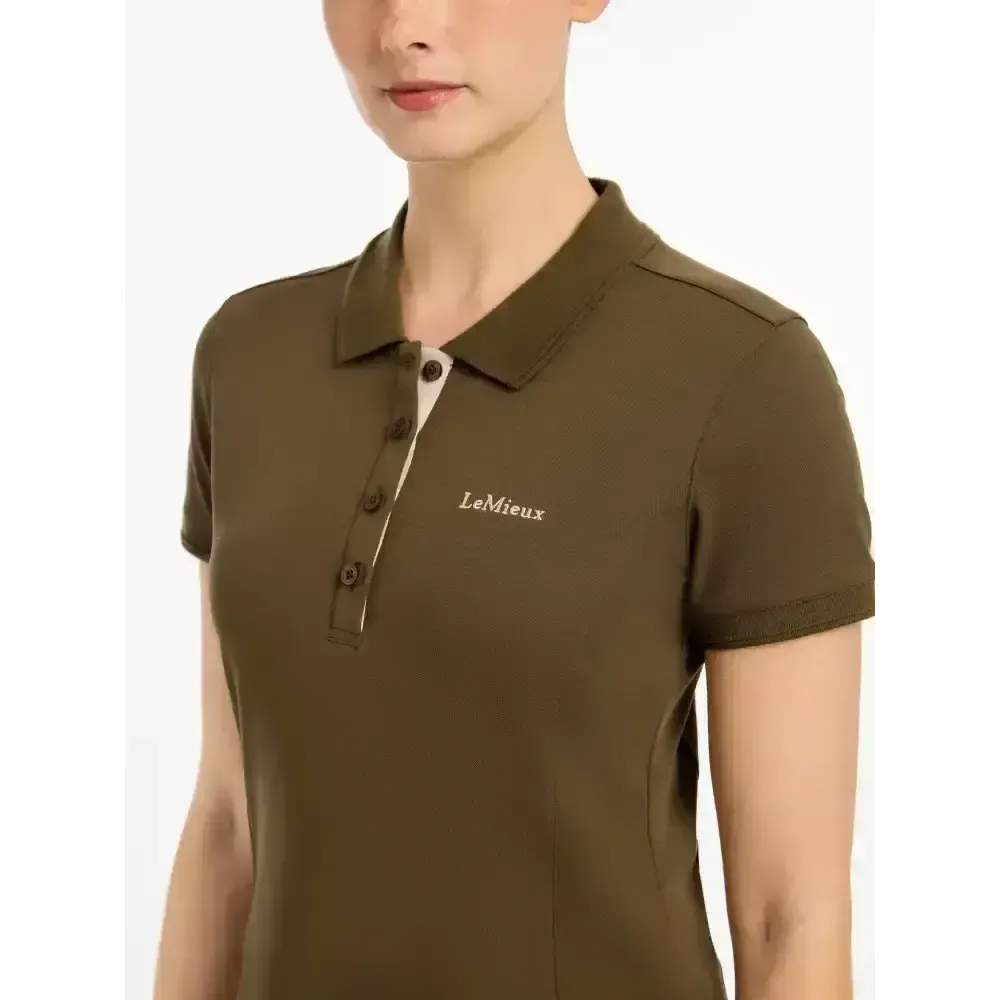 Lemieux Classique Polo Shirt Alpine UK 6 Alpine Polo Shirts