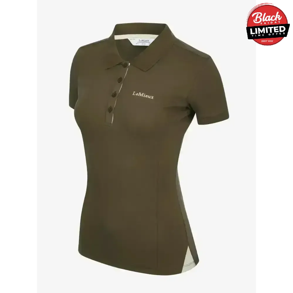 Lemieux Classique Polo Shirt Alpine UK 6 Alpine Polo Shirts