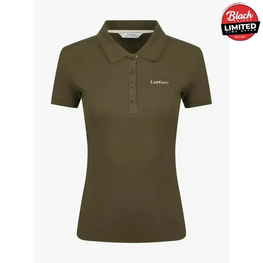 Lemieux Classique Polo Shirt Alpine UK 6 Alpine Polo Shirts