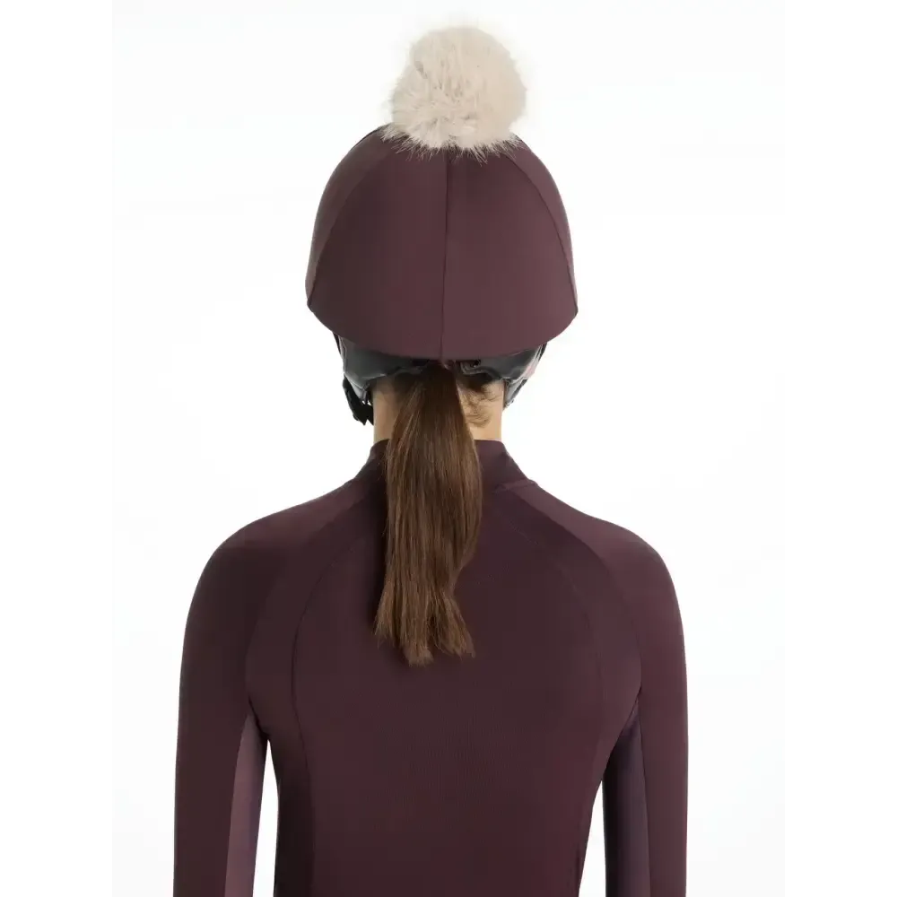 Lemieux Classique Pom Hat Silk Damson Damson One Size Hat Silks