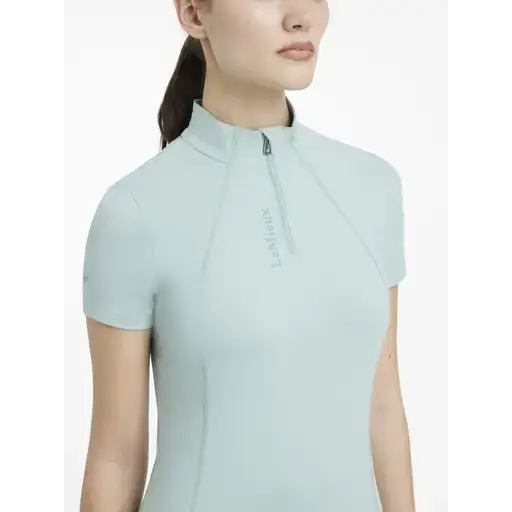 Lemieux Classique Short Sleeve Base Layer Aqua Aqua UK 6 Base Layers