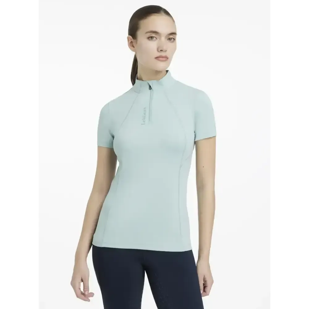Lemieux Classique Short Sleeve Base Layer Aqua Aqua UK 6 Base Layers