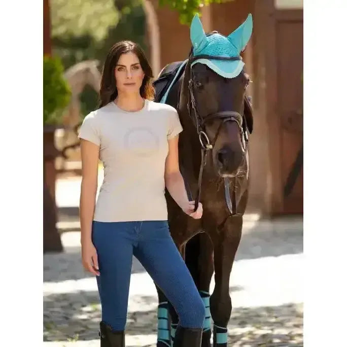 Lemieux Classique T-Shirt Stone Stone UK 6 T Shirts