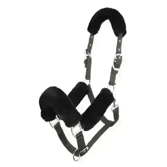 LeMieux Comfort Headcollars Black /grey Pony Headcollars