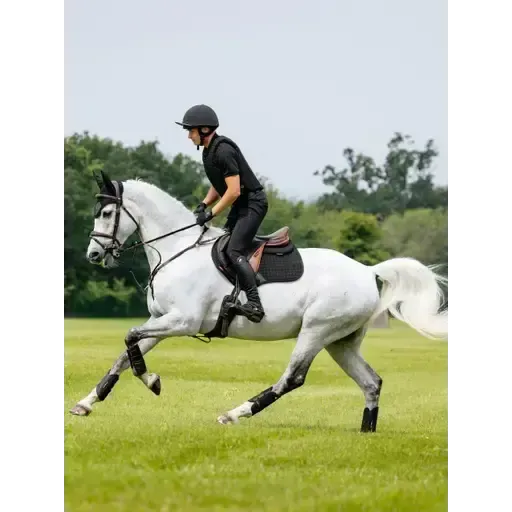 LeMieux Cotton Close Contact Square Black Black Small/Medium Saddle Pads