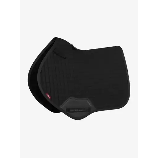 LeMieux Cotton Close Contact Square Black Black Small/Medium Saddle Pads