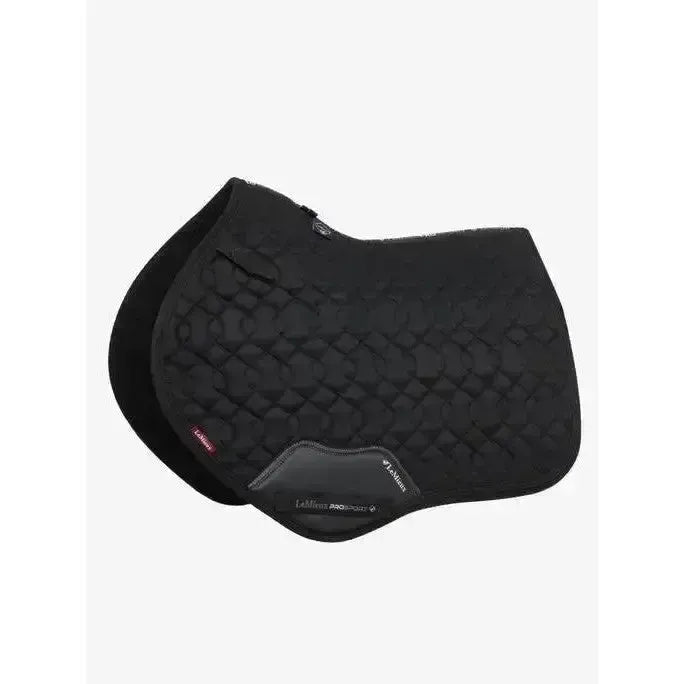 LeMieux Crystal Suede Close Contact Square Black Small/Medium Black Saddle Pads