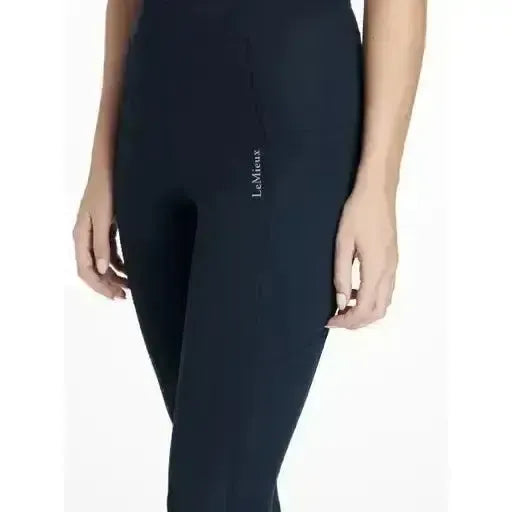 LeMieux Dani Sport Legging Navy Navy UK 6 Riding Tights